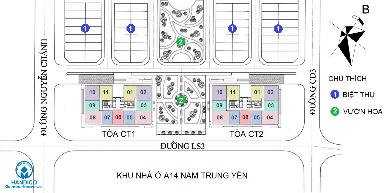 Chung cư A10 Nam Trung Yên – Nguyễn Chánh 3