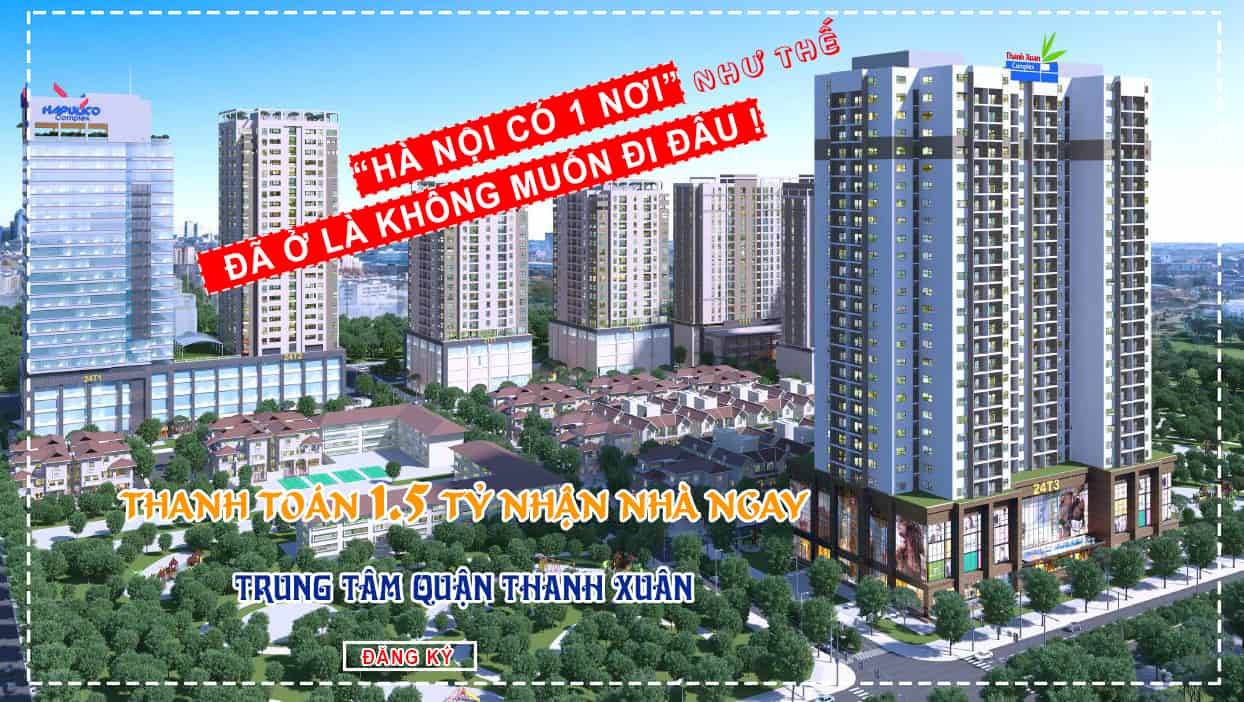 Chung cư Thanh Xuân Complex 24T3 Hapulico 2